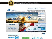 Tablet Screenshot of pipac.com